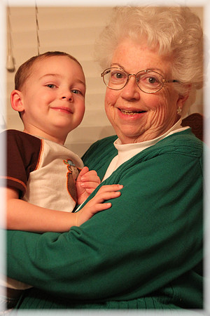 Great Grandma and Great Grandson