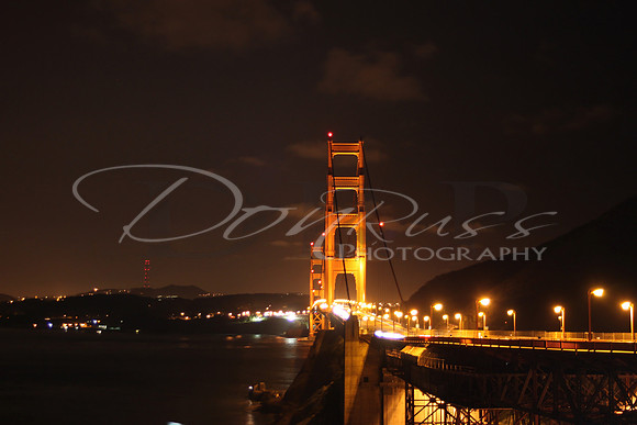 SF Golden Gate Bridge at night edited